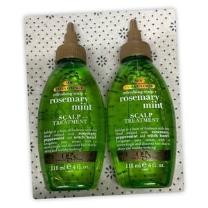 OGX Refreshing Scalp + Rosemary Mint Scalp Treatment, 4 FL. OZ., 2 Bottles